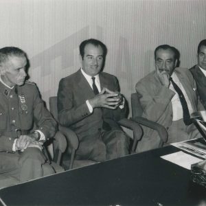 Mesa presidencial de entrega de premios de la Feria de Muestras en Aranjuez