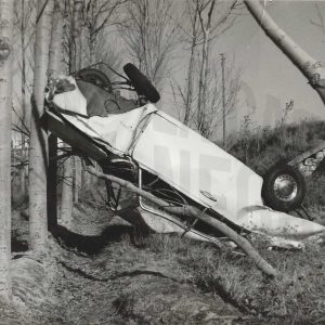 Vehículo accidentado en las cercanías de Aranjuez