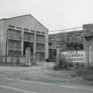 Puerta de entrada a la Azucarera de Aranjuez