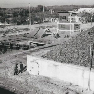 Remolacha almacenada en la Azucarera de Aranjuez