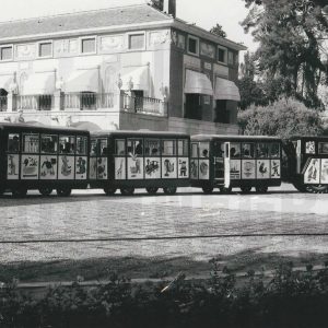 Chiquitrén para la visita al Jardín del Príncipe de Aranjuez