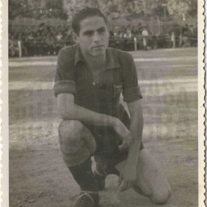 Antonio Talavera con uniforme del Aranjuez C.F.