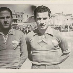 Antonio Talavera y Romero en el Campo del Gas en Madrid