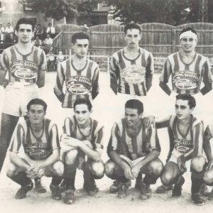 Equipo de La Campiña en el Campo de Fútbol de las Tablas en la Plaza de Parejas de Aranjuez