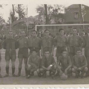 Equipo en el Campo de Fútbol de las Tablas en la Plaza de Parejas de Aranjuez