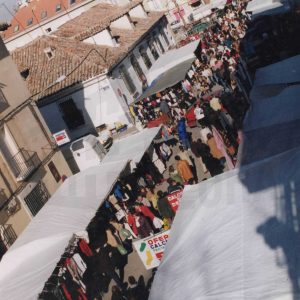 Plano aéreo del Rastro de Aranjuez