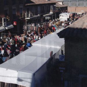 Plano aéreo del Rastro de Aranjuez