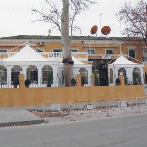Restaurante «Pikando» en el inicio de la Calle de la Reina en Aranjuez