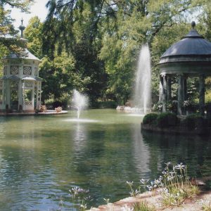 Pabellones y Estanque de los Chinescos del Jardín del Príncipe de Aranjuez