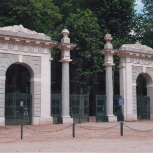 Puerta de la Casa del Labrador o de Infantes del Jardín del Príncipe de Aranjuez