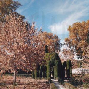 Cenador de Santiago Rusiñol en el Jardín del Príncipe de Aranjuez
