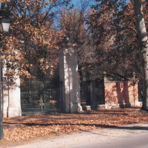 Puerta de la Calle de Apolo del Jardín del Príncipe de Aranjuez