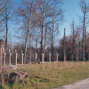 Machones de ladrillo de la Puerta Cirigata de Aranjuez