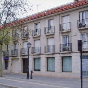 Edificio de nueva construcción en la Carrera de Andalucía en Aranjuez