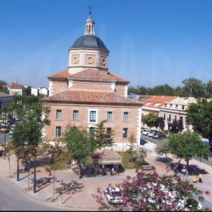 Vista posterior de la Iglesia de Nuestra Señora de las Angustias en Aranjuez