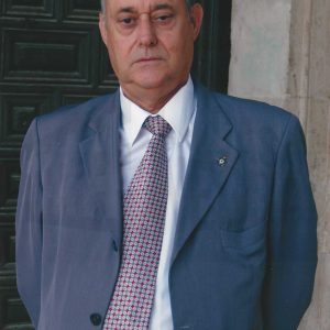 Retrato de Luis Manrique Sánchez, expresidente de Cruz Roja de Aranjuez