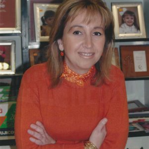 Retrato de Beatriz López, dependienta de Max Foto en Aranjuez