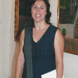 Retrato de la periodista Margarita Martínez