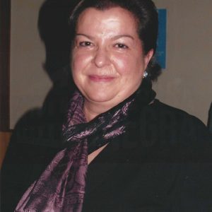 Retrato de Pilar Álamo Sánchez, profesora del colegio Apóstol Santiago de Aranjuez