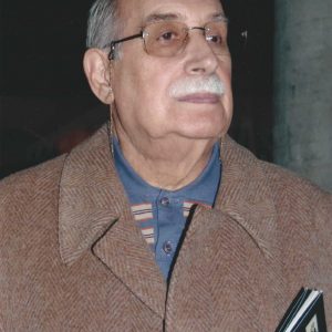 Retrato de Rubén Torreira, pintor y profesor jubilado del IES Doménico Scarlatti