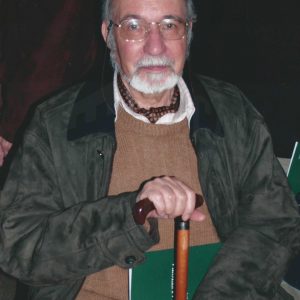 Retrato de Julián Casado Lamoca, pintor y sacerdote jubilado