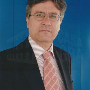 Retrato de Javier Abellán del Vas, médico del Ayuntamiento de Aranjuez