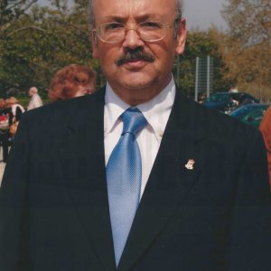 Retrato de Florencio Hernández Campos, profesor y Cronista Oficial del Real Sitio y Villa de Aranjuez