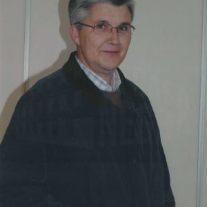 Retrato de José Luis Lindo Martínez, Cronista Oficial del Real Sitio y Villa de Aranjuez