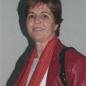 Retrato de Paz Medina Cano, maestra y concejal de Cultura, Fiestas y Cooperación al Desarrollo de Aranjuez desde 2007 a 2011