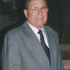 Retrato de Enrique Moreno «Lalo», Presidente del Áncora Club de Fútbol de Aranjuez