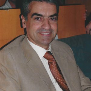 Retrato del teniente coronel  Francisco Espadas, profesor de la Academia de la Guardia Civil de Aranjuez