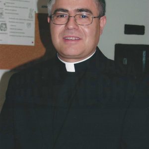 Retrato de José Aurelio Rosado Hoyo, cura párroco de la parroquia de Alpajés en Aranjuez