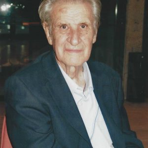 Retrato de José Monleón, dramaturgo, Amotinado Mayor de las Fiestas del Motín de 2007