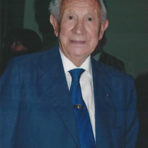 Retrato de Juan Antonio Samaranch, Presidente de honor del Comité Olímpico Internacional