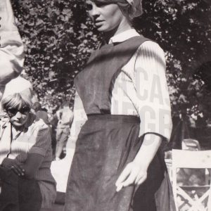 Julie Christie durante el rodaje de Doctor Zhivago en Aranjuez