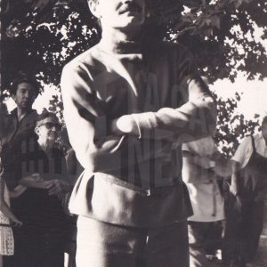 Omar Sharif durante el rodaje de Doctor Zhivago en Aranjuez
