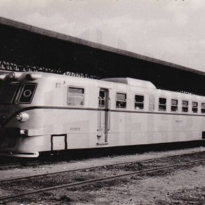 Máquina de tren en la estación de Aranjuez