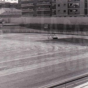 Instalaciones del antiguo Campo de Fútbol de Aranjuez recién construido