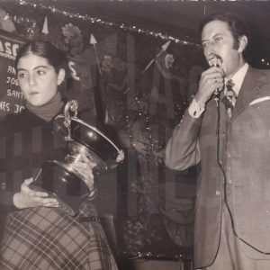 Mejores Deportistas del año 1973 en Aranjuez  Maribel Talavera Gálvez y Antonio Gómez Torres