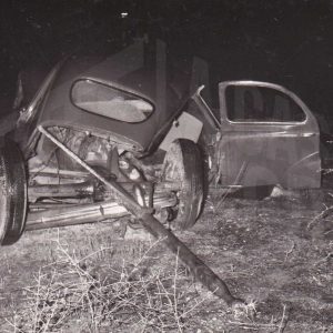 Vehículo accidentado