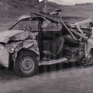 Vehículo accidentado: SEAT 600