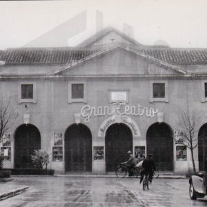 Fachada del Gran Teatro Maestro Guerrero en Aranjuez