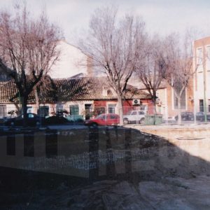 Solar de la desaparecida Casa de la Panadería en Aranjuez
