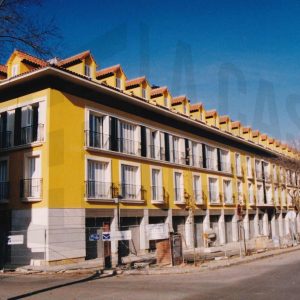 Nueva construcción en el solar de la desaparecida Casa de la Panadería en Aranjuez