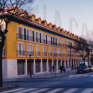 Nueva construcción en el solar de la desaparecida Casa de la Panadería en Aranjuez