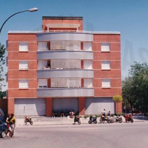 Edificios de viviendas en los antiguos terrenos del Cuartel de Almansa en Aranjuez