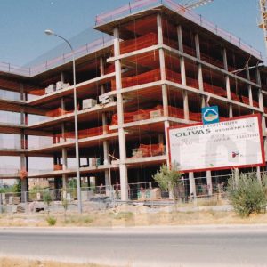 Construcción de viviendas en el Paseo del Deleite en Aranjuez