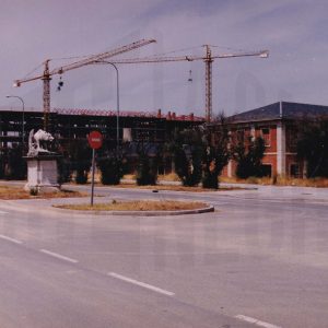 Construcción de viviendas en el Paseo del Deleite en Aranjuez