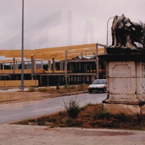 Construcción del Centro Comercial El Deleite, en Aranjuez