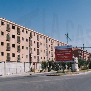 Edificio en construcción en el Paseo del Deleite en Aranjuez
